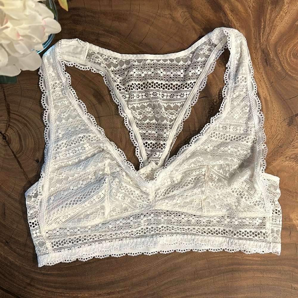 Victoria’s Secret racerback lace bralette